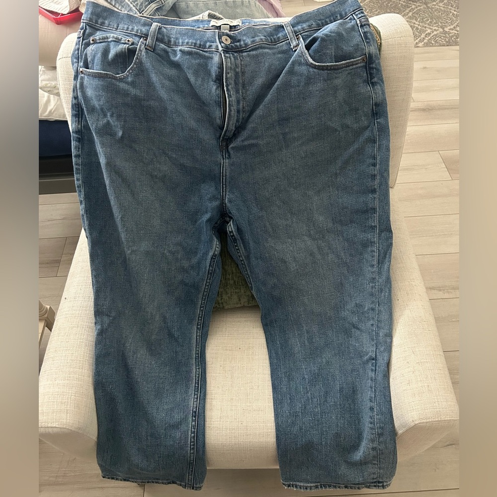 Abercrombie Ankle Straight Leg Jeans (curve love).